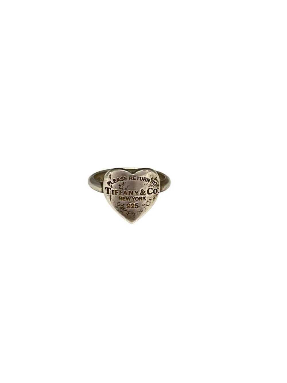 Tiffany & Co Ring Return to Tiffany Heart Silver